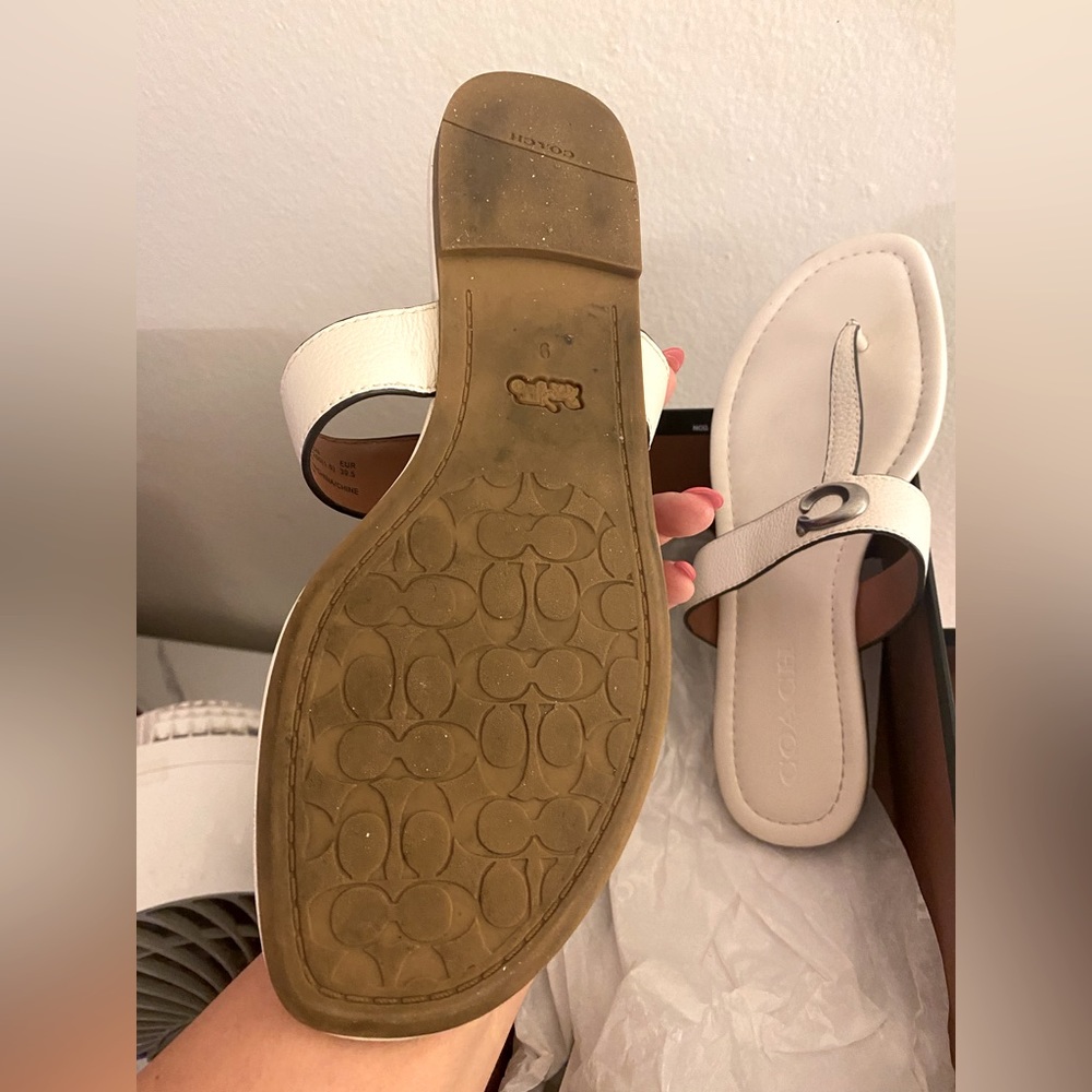 Authentic Coach Sandals - Picture 2 of 3